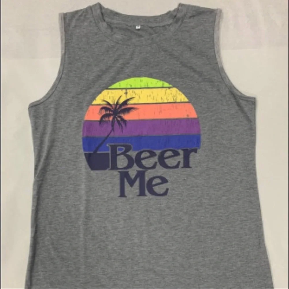 “Beer Me” Graphic Tank Size 2X - Picture 3 of 6
